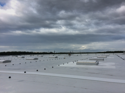 Зенитные фонари на новом предприятии в Нижнем Новгороде!